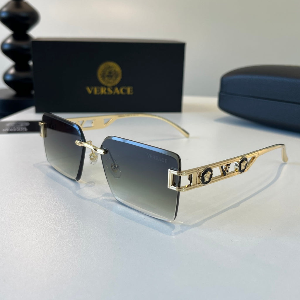 Versace Fashion Silver Lens Sunglasses for Men - 416384 - detail image 3