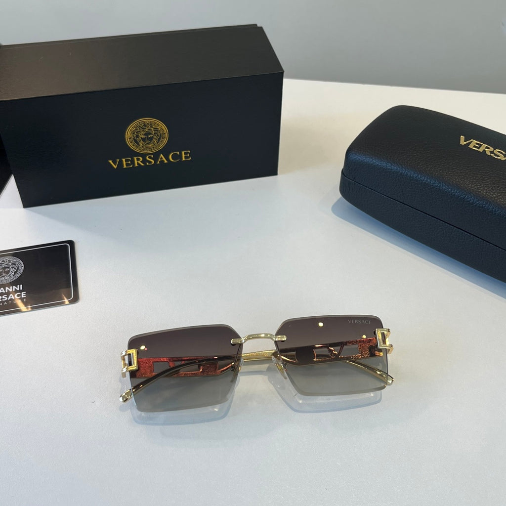 Versace Fashion Silver Lens Sunglasses for Men - 372514 - detail image 4