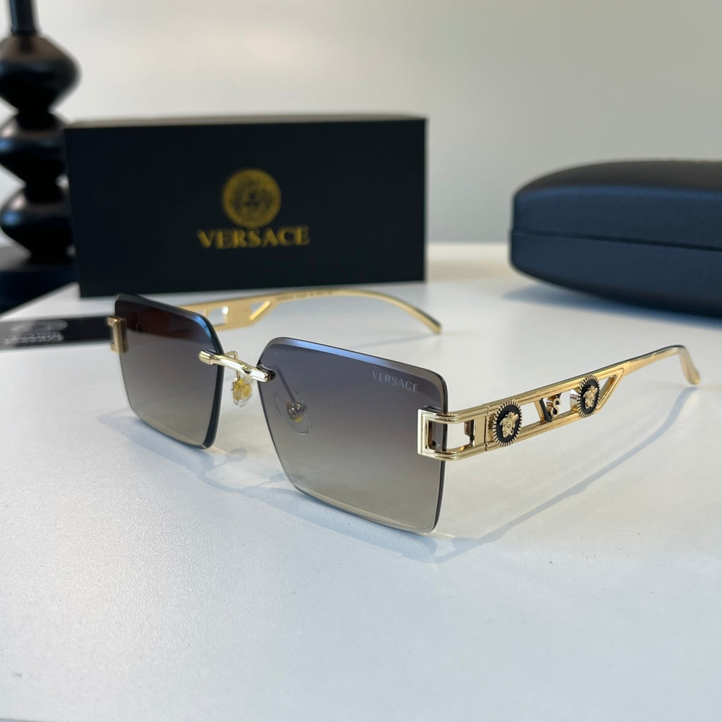Versace Fashion Silver Lens Sunglasses for Men - 372514 - detail image 3