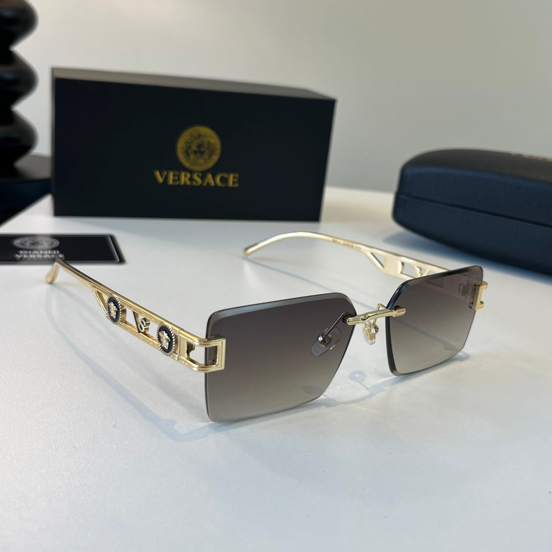 Versace Fashion Silver Lens Sunglasses for Men - 372514
