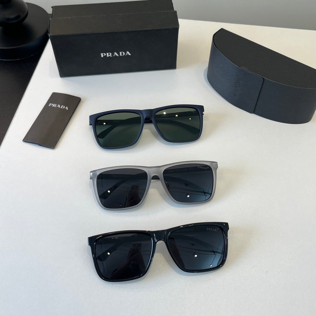 Prada Fashion Black Lens Sunglasses for Men - 372089 - detail image 12