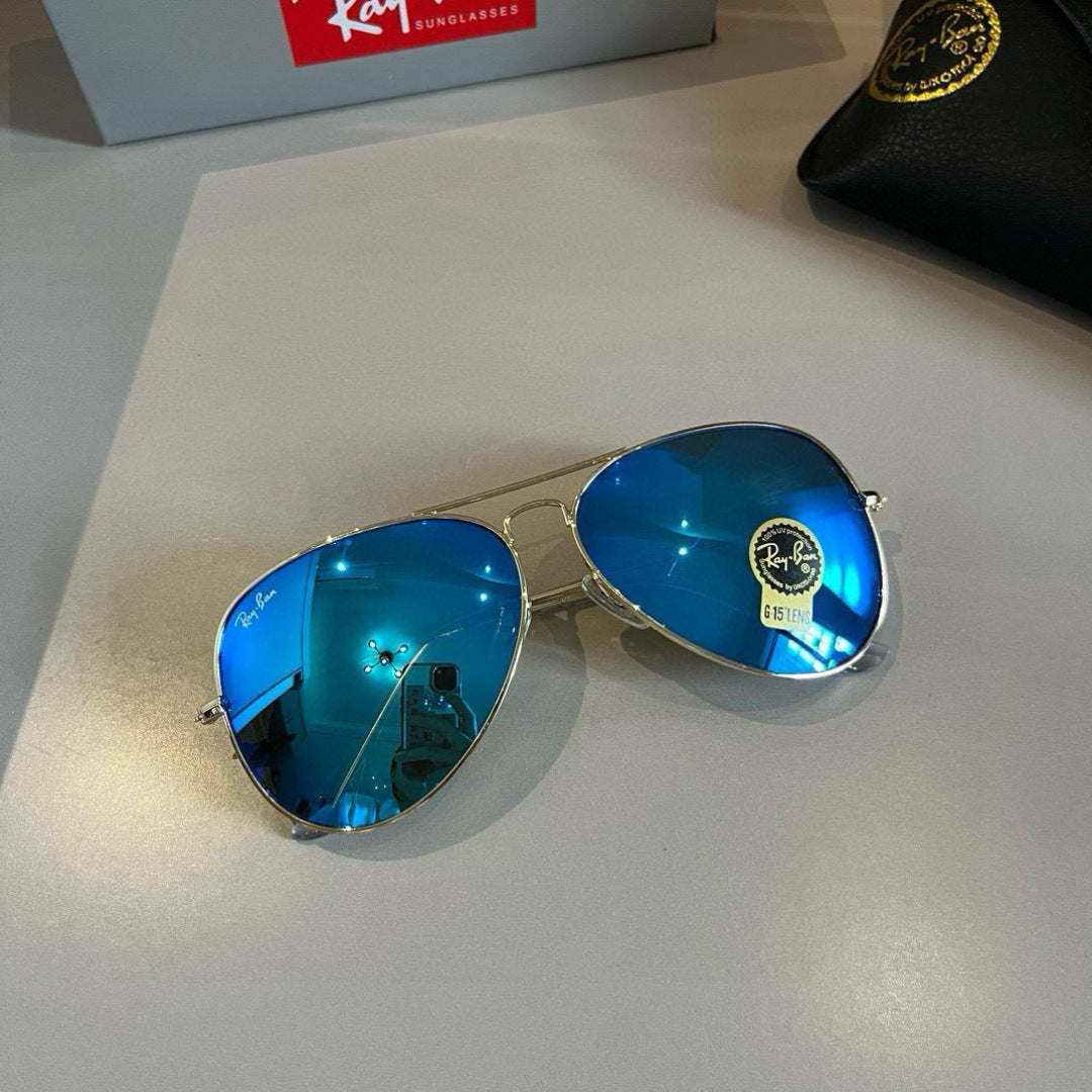 Ray-Ban Fashion Blue Lens Sunglasses for Men & Women - detail image 3
