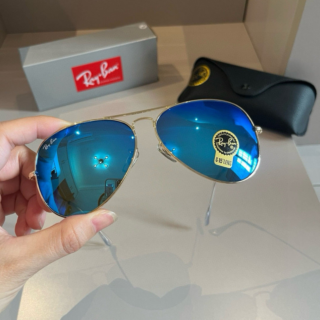 Ray-Ban Fashion Blue Lens Sunglasses for Men & Women - detail image 5