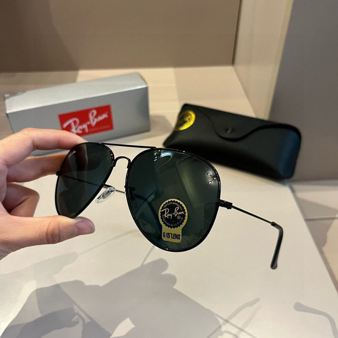 Ray-Ban Fashion Black Lens Sunglasses for Men & Women - detail image 3