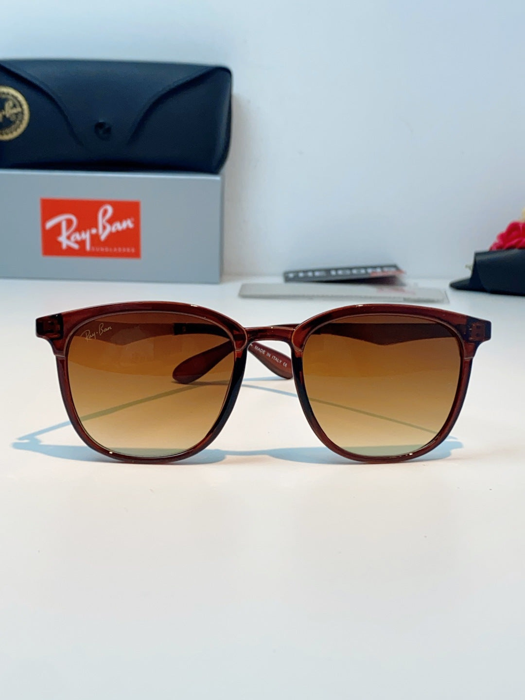 Ray-Ban RB4278 Square Brown Lens Sunglasses for Men & Women - 450087 - detail image 2