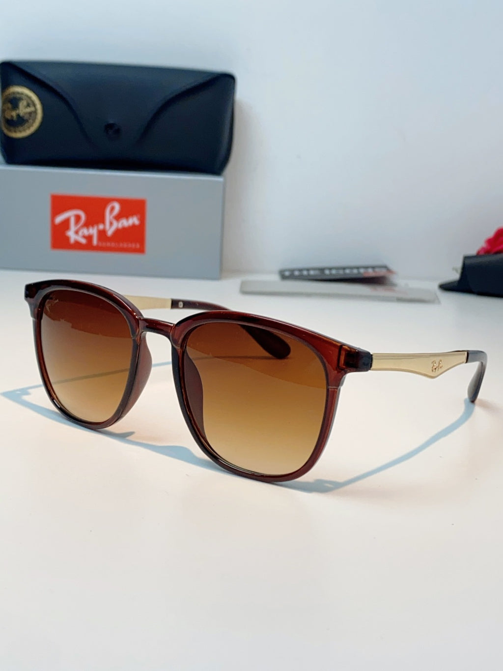 Ray-Ban RB4278 Square Brown Lens Sunglasses for Men & Women - 450087