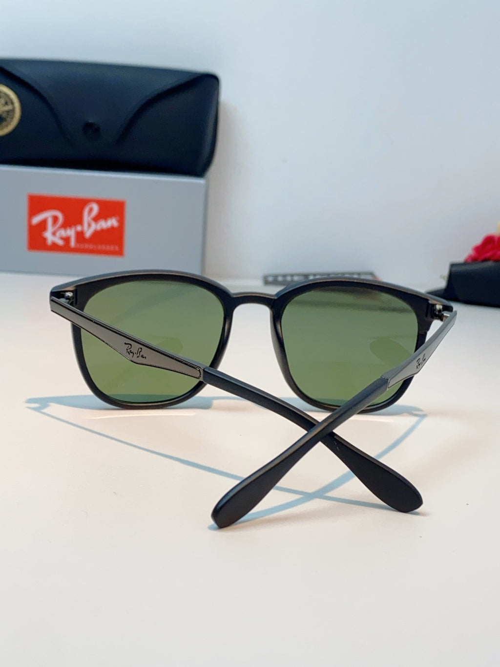 Ray-Ban RB4278 Square Brown Lens Sunglasses for Men & Women - detail image 3