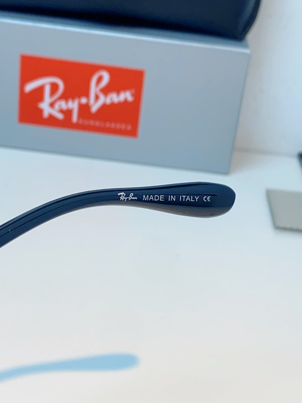Ray-Ban RB4278 Square Gray Lens Sunglasses for Men & Women - detail image 8