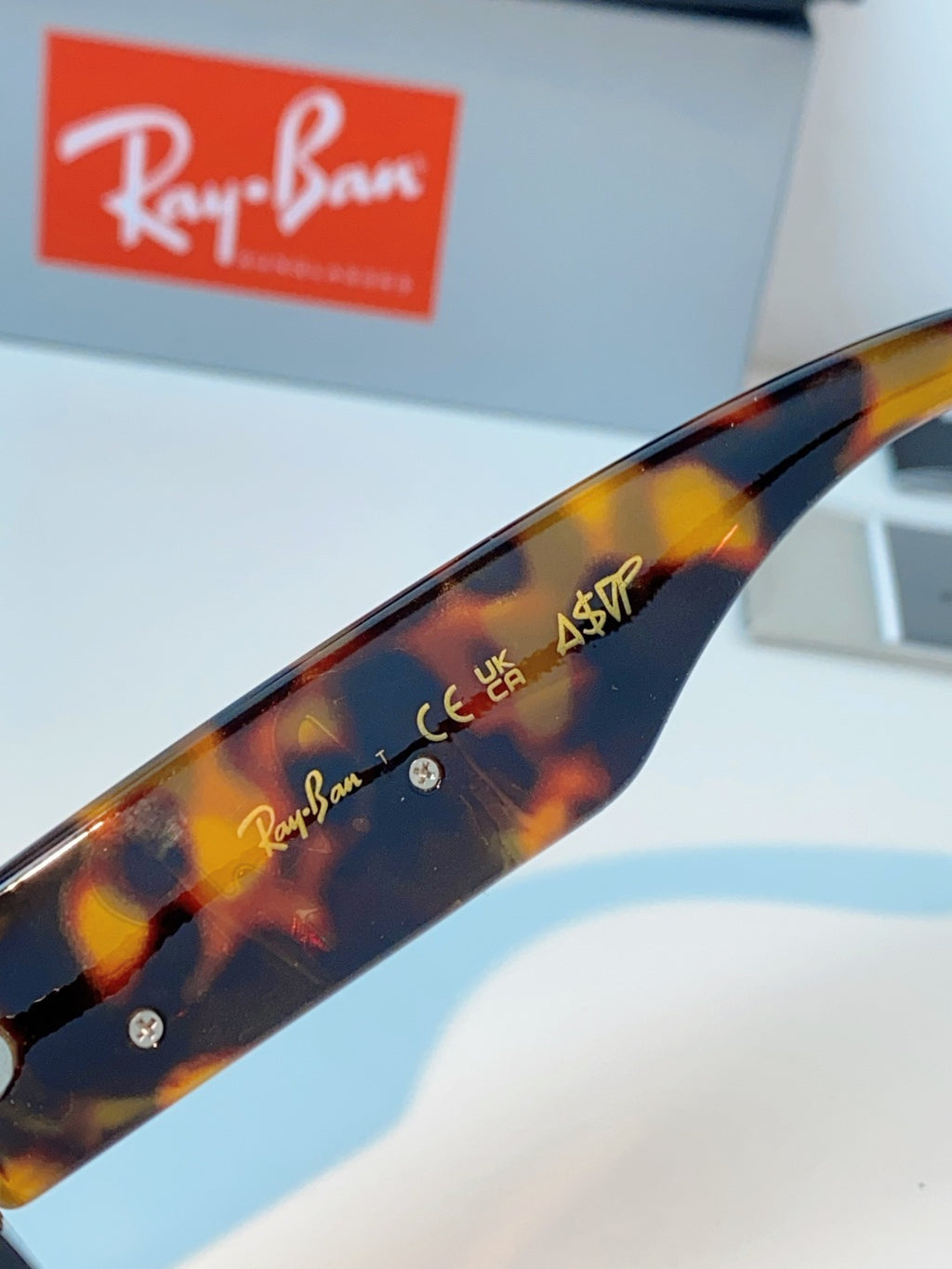Ray-Ban Square Brown Lens Sunglasses for Men & Women - detail image 8