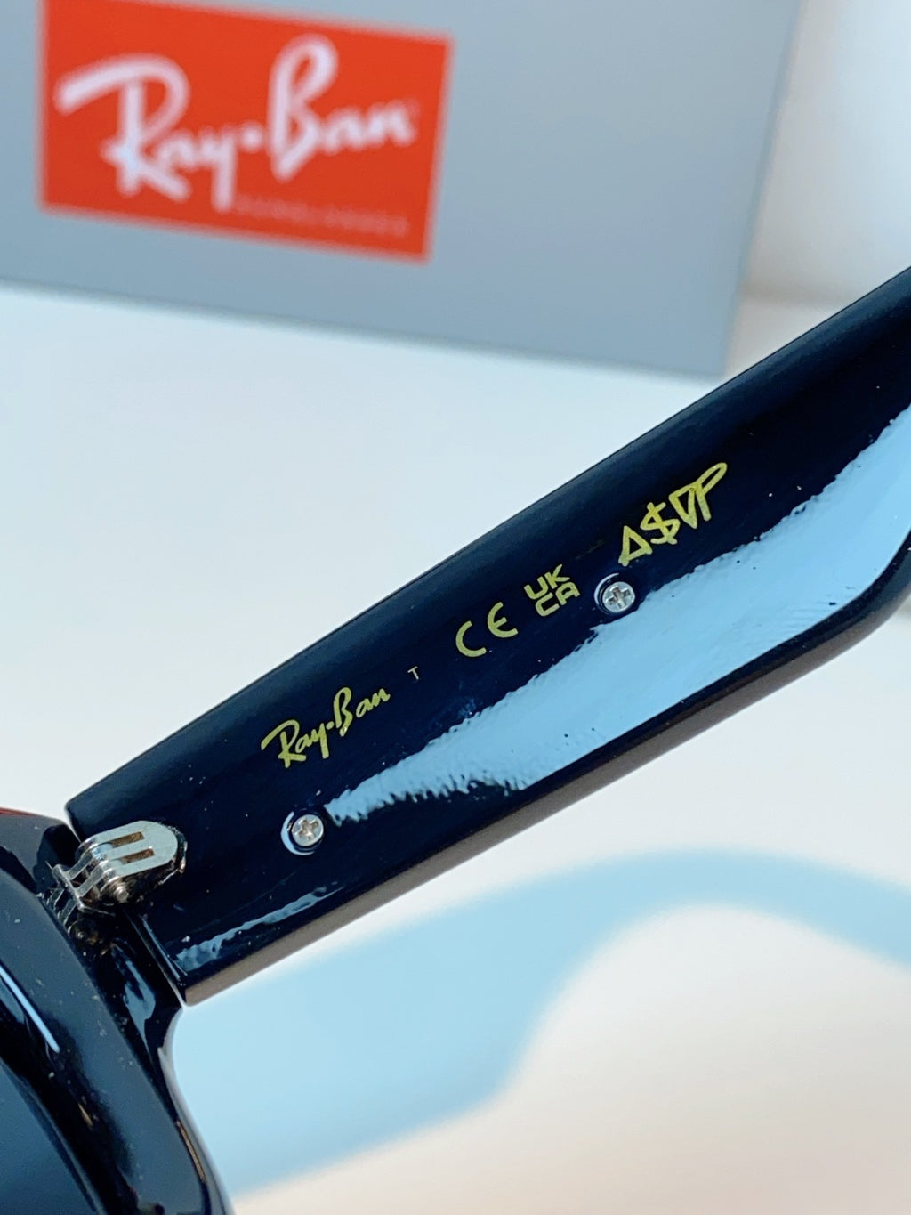 Ray-Ban Square Black Lens Sunglasses for Men & Women - detail image 9