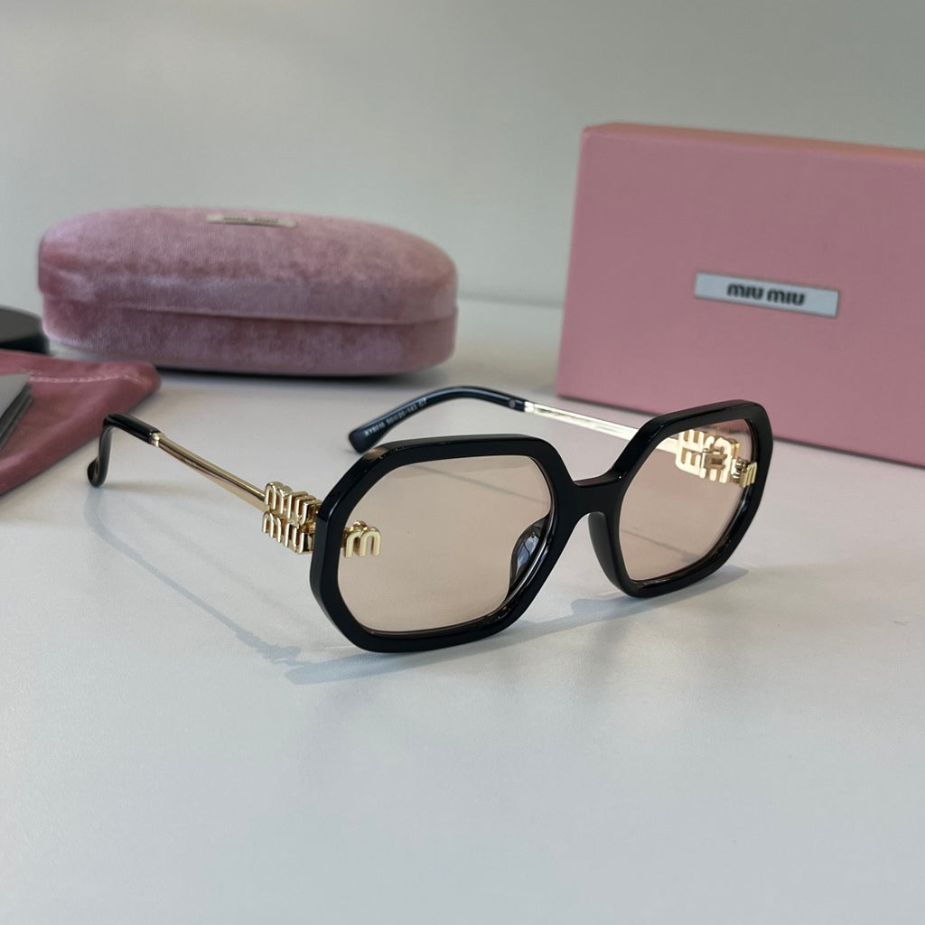 Miu Miu Fashion Silver Lens Sunglasses for Men & Women - 449802