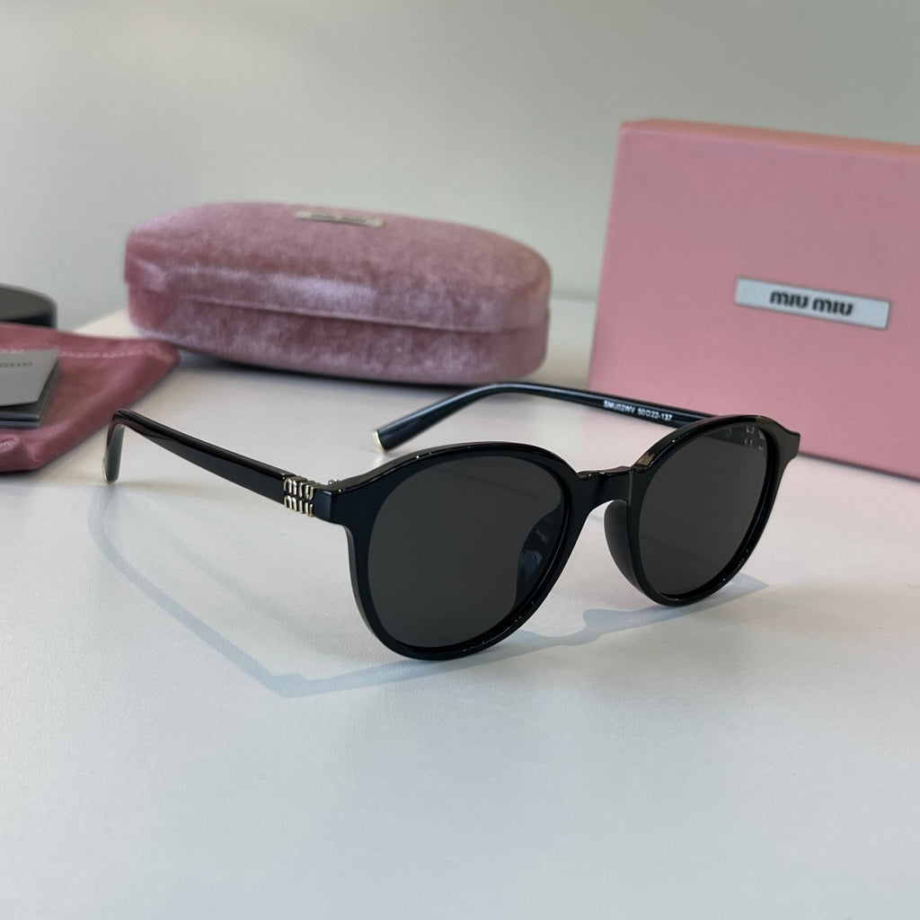 Miu Miu Fashion Silver Lens Sunglasses for Men & Women - 487612