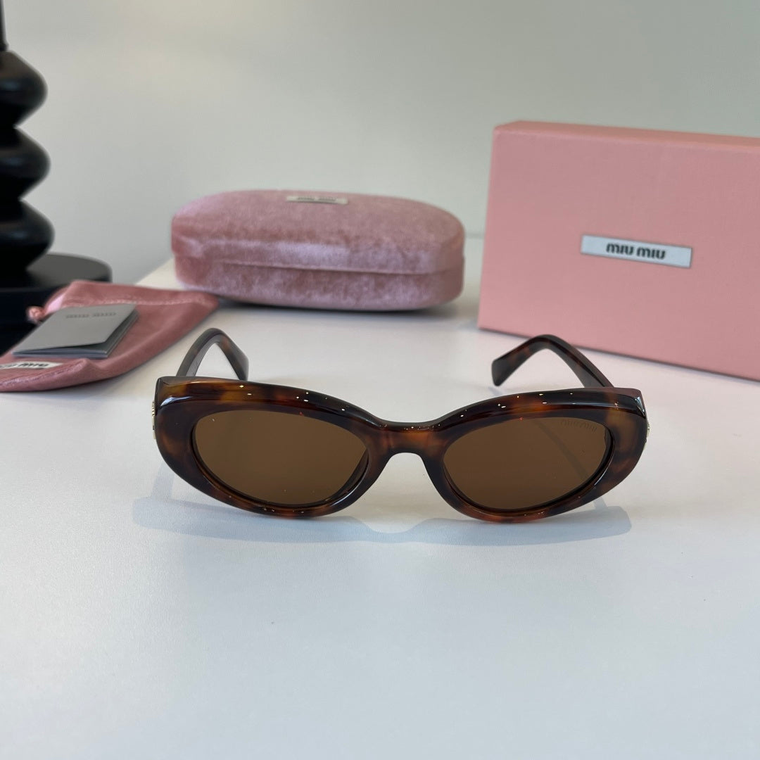 Miu Miu Cat-Eye Black Lens Sunglasses for Men & Women - 449672 - detail image 2