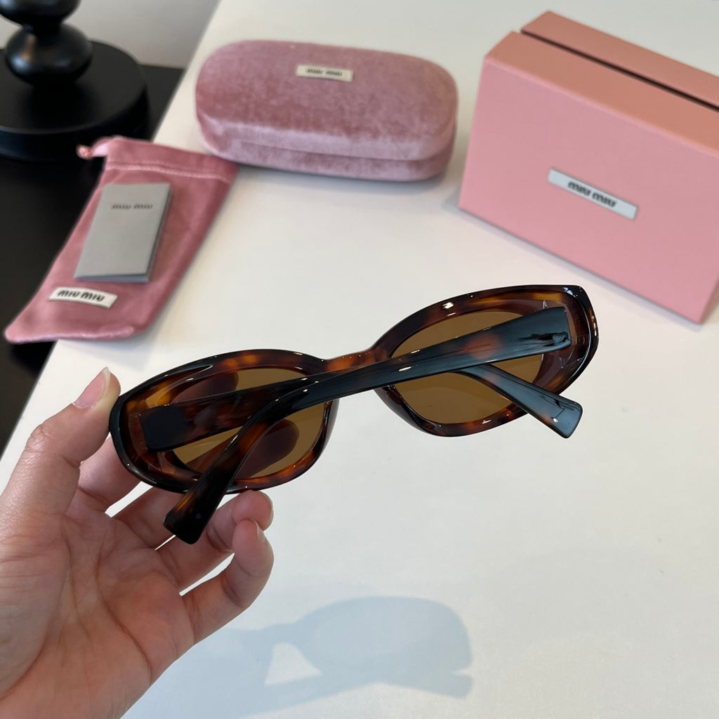 Miu Miu Cat-Eye Black Lens Sunglasses for Men & Women - 449672 - detail image 7