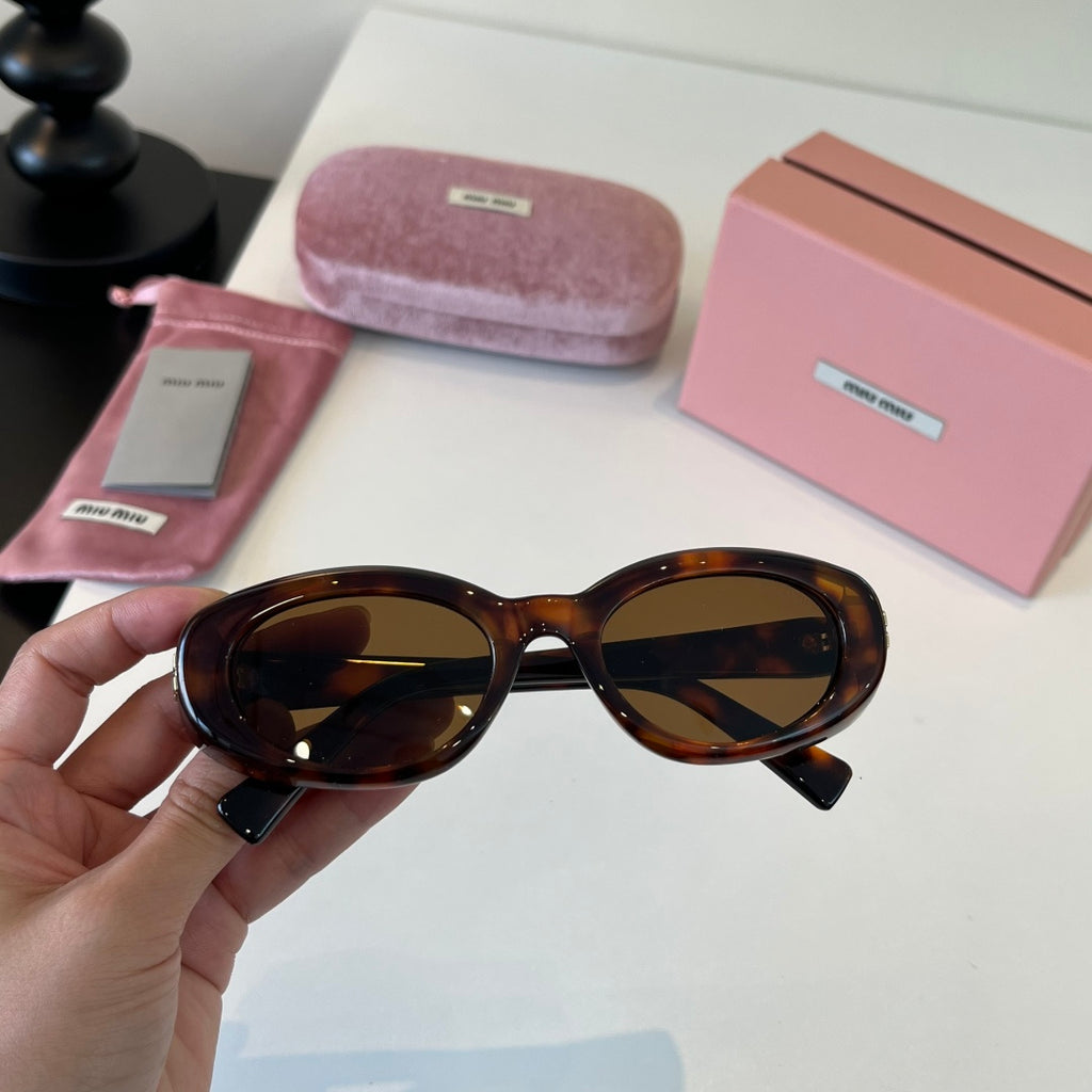 Miu Miu Cat-Eye Black Lens Sunglasses for Men & Women - 466072 - detail image 5