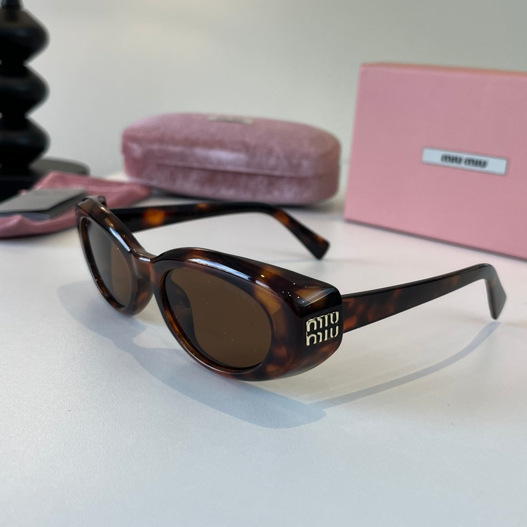 Miu Miu Cat-Eye Black Lens Sunglasses for Men & Women - 466072 - detail image 3