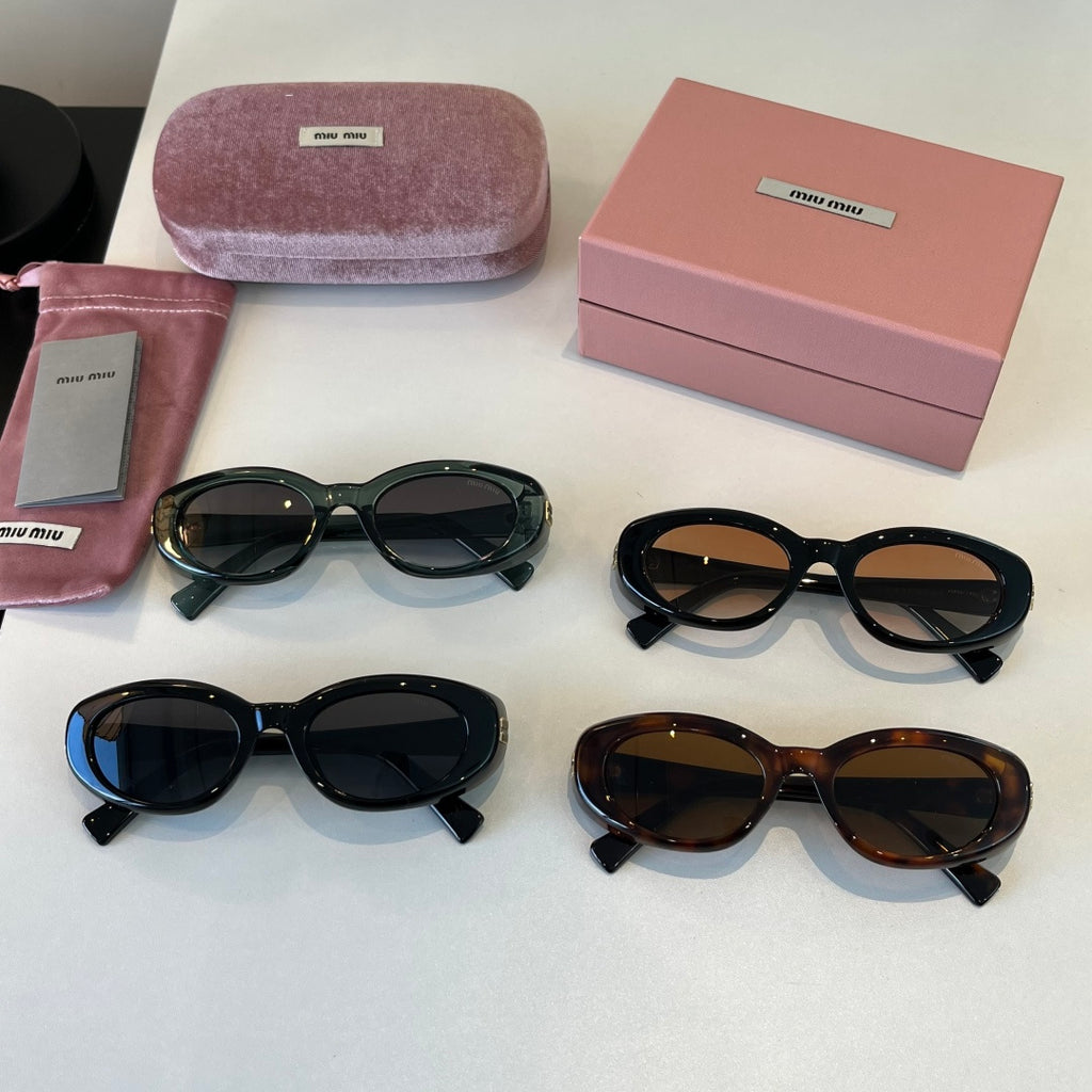 Miu Miu Cat-Eye Black Lens Sunglasses for Men & Women - 449672 - detail image 10