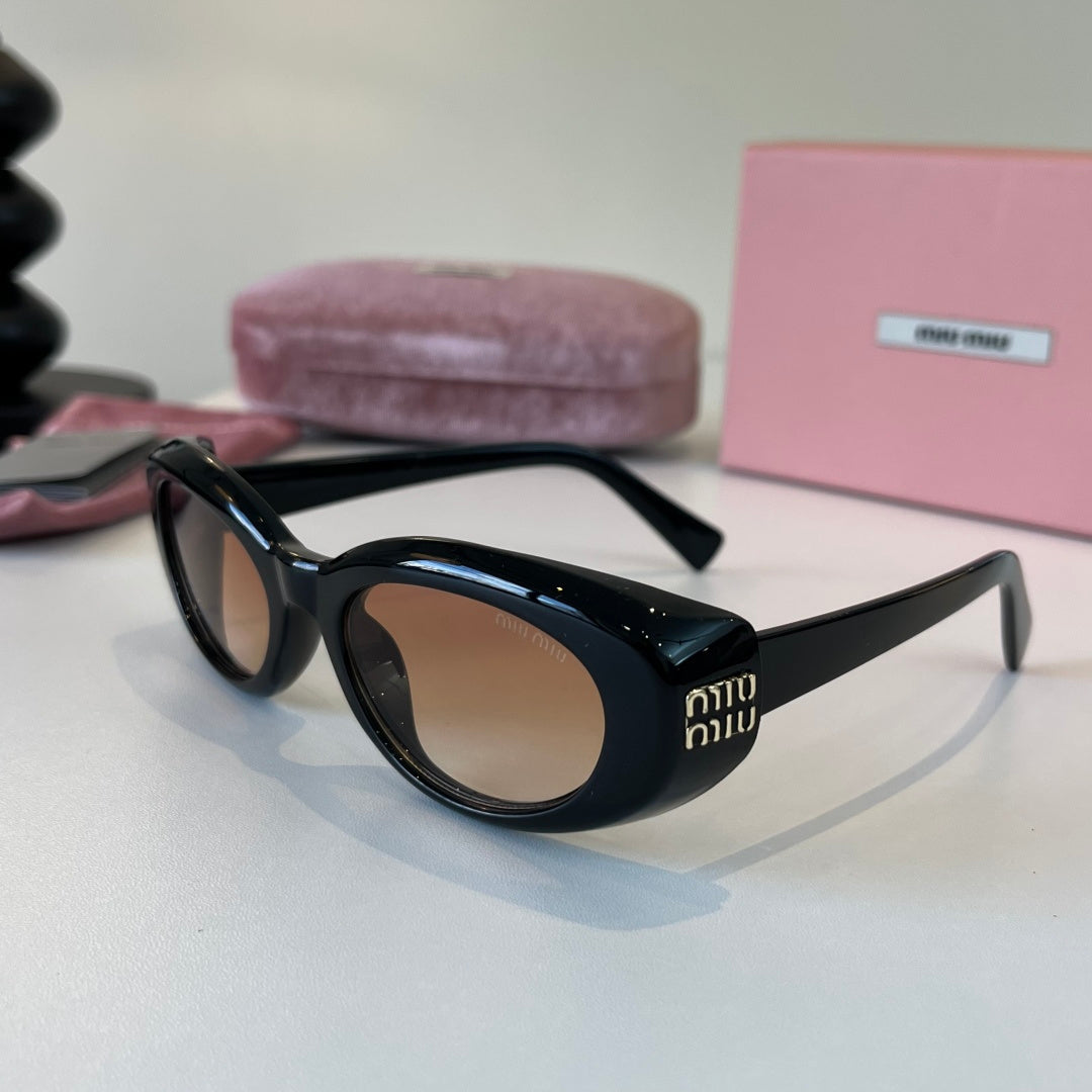 Miu Miu Cat-Eye Silver Lens Sunglasses for Men & Women - 487636 - detail image 3