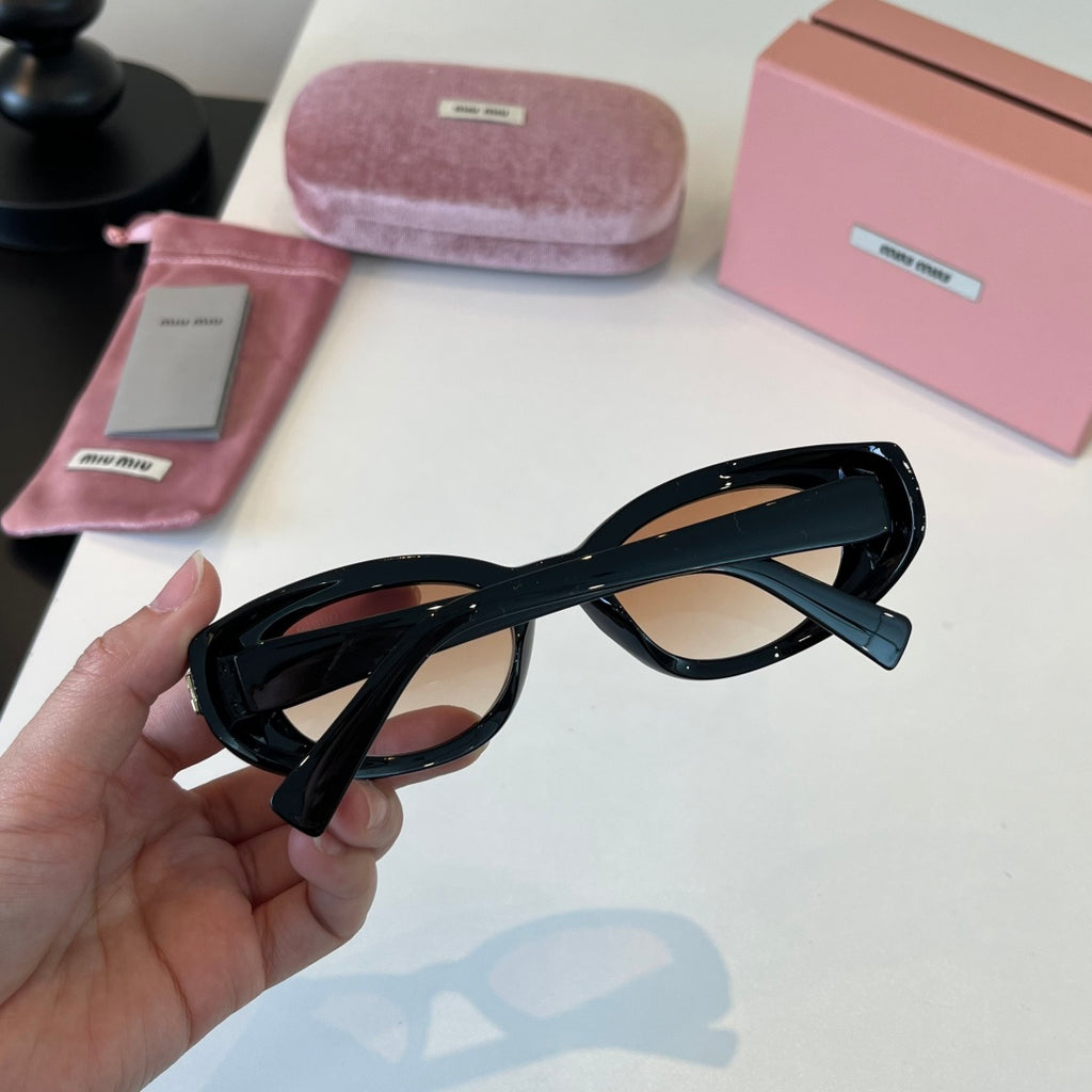 Miu Miu Cat-Eye Silver Lens Sunglasses for Men & Women - 466073 - detail image 7