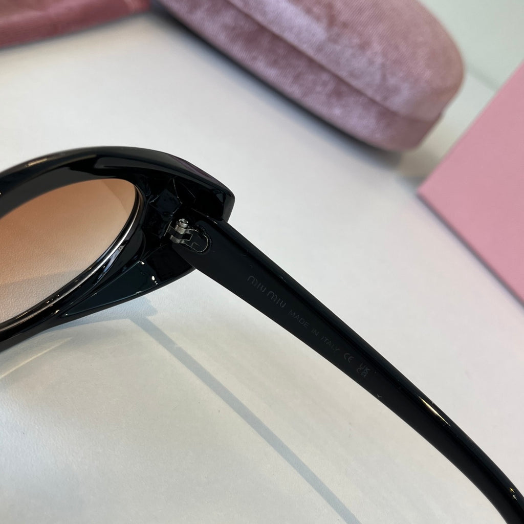 Miu Miu Cat-Eye Silver Lens Sunglasses for Men & Women - 466073 - detail image 9