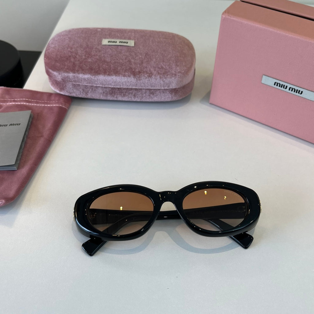 Miu Miu Cat-Eye Silver Lens Sunglasses for Men & Women - 466073 - detail image 4