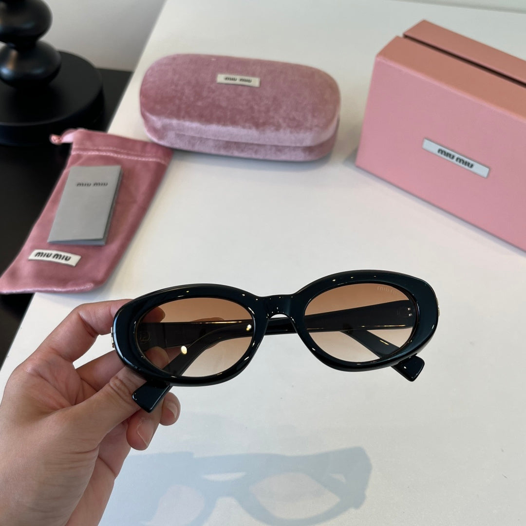 Miu Miu Cat-Eye Silver Lens Sunglasses for Men & Women - 487636 - detail image 5
