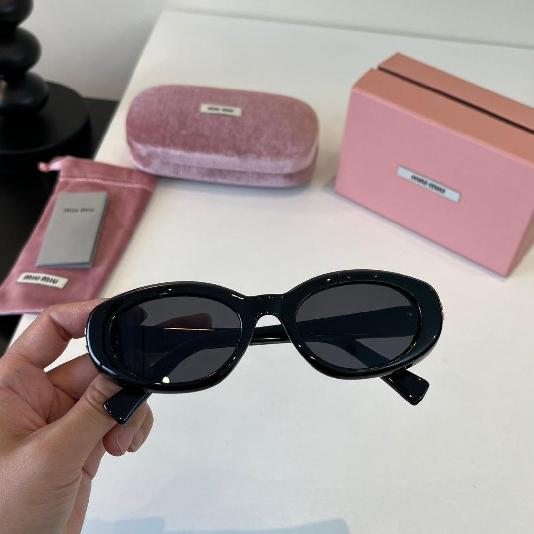 Miu Miu Cat-Eye Silver Lens Sunglasses for Men & Women - 487637 - detail image 5