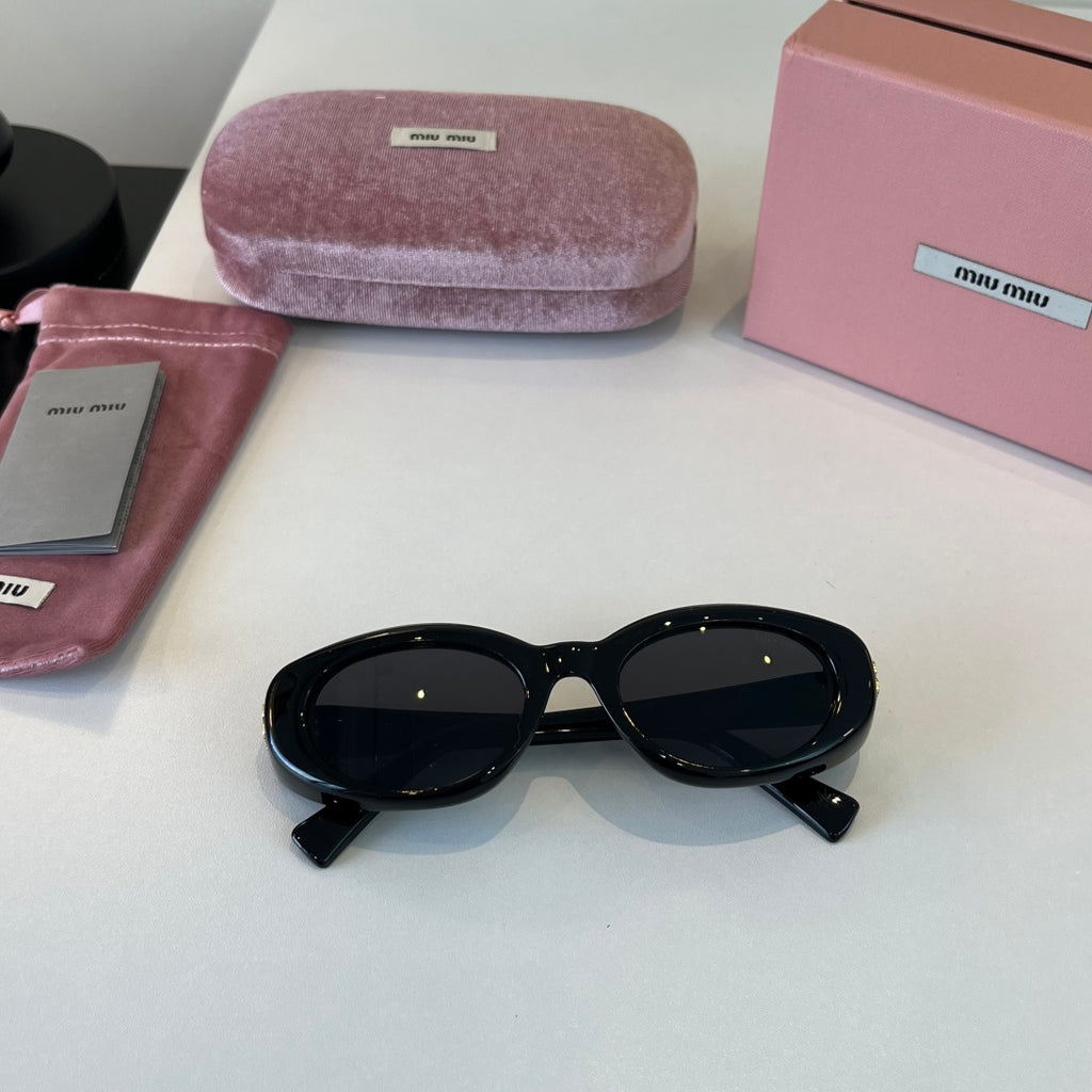 Miu Miu Cat-Eye Silver Lens Sunglasses for Men & Women - 466074 - detail image 4