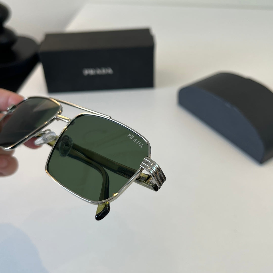 Prada Fashion Silver Lens Sunglasses for Men - 487078 - detail image 7