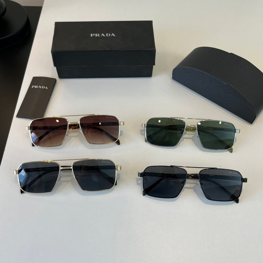 Prada Fashion Silver Lens Sunglasses for Men - 382632 - detail image 12