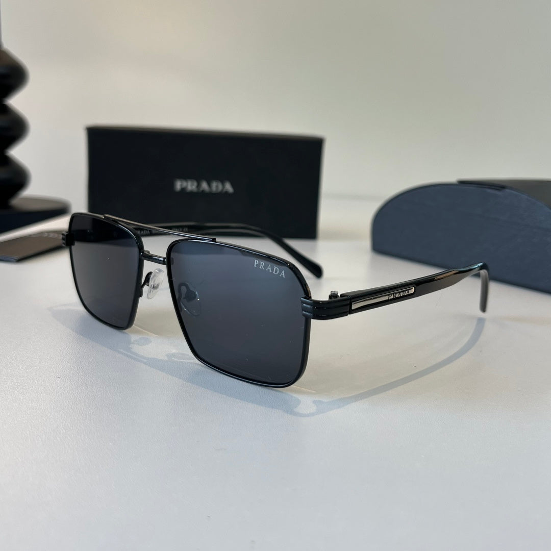 Prada Fashion Black Lens Sunglasses for Men - 432185 - detail image 3