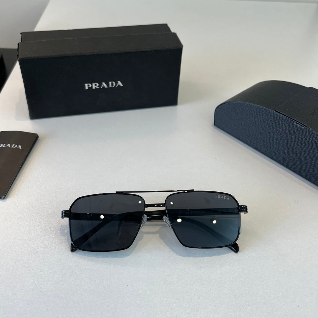Prada Fashion Black Lens Sunglasses for Men - 432185 - detail image 4
