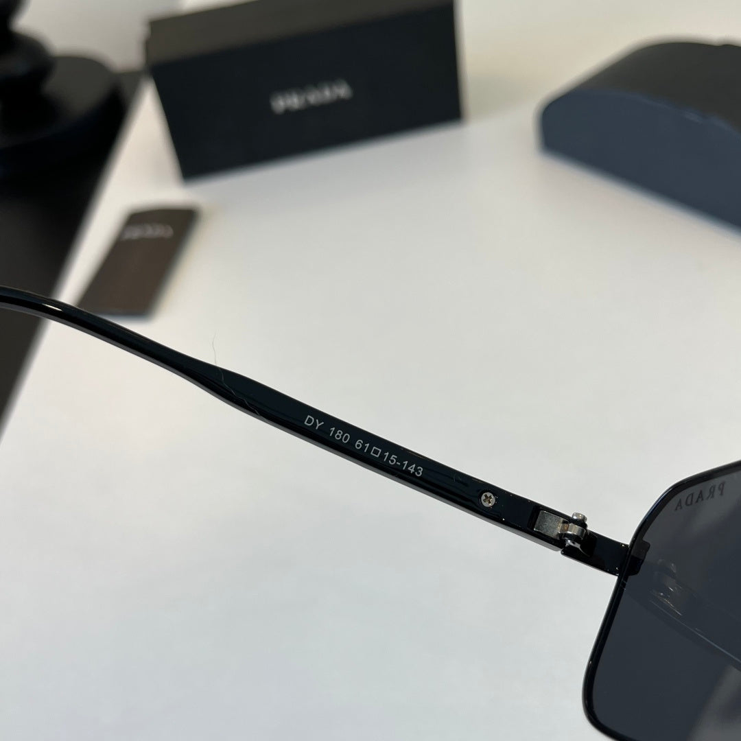 Prada Fashion Black Lens Sunglasses for Men - 432185 - detail image 9