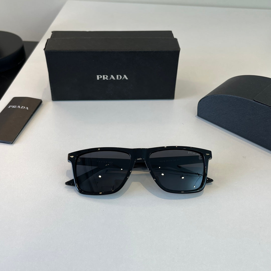 Prada Fashion Black Lens Sunglasses for Men - 449310 - detail image 5