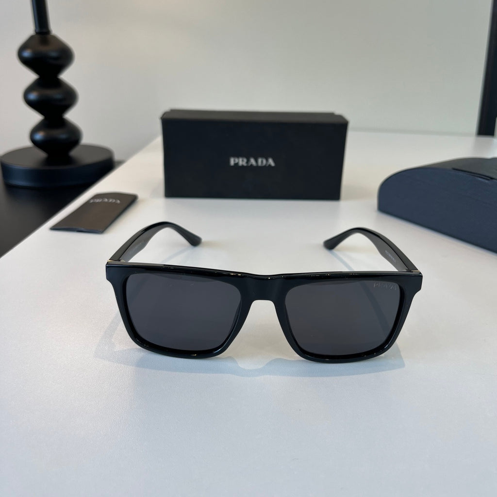 Prada Fashion Black Lens Sunglasses for Men - 432037 - detail image 2