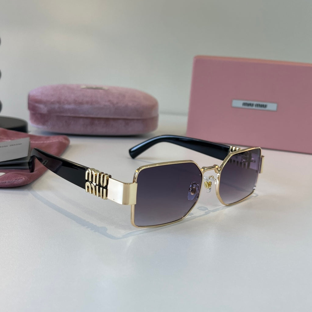 Miu Miu Fashion Silver Lens Sunglasses for Men & Women - 449792
