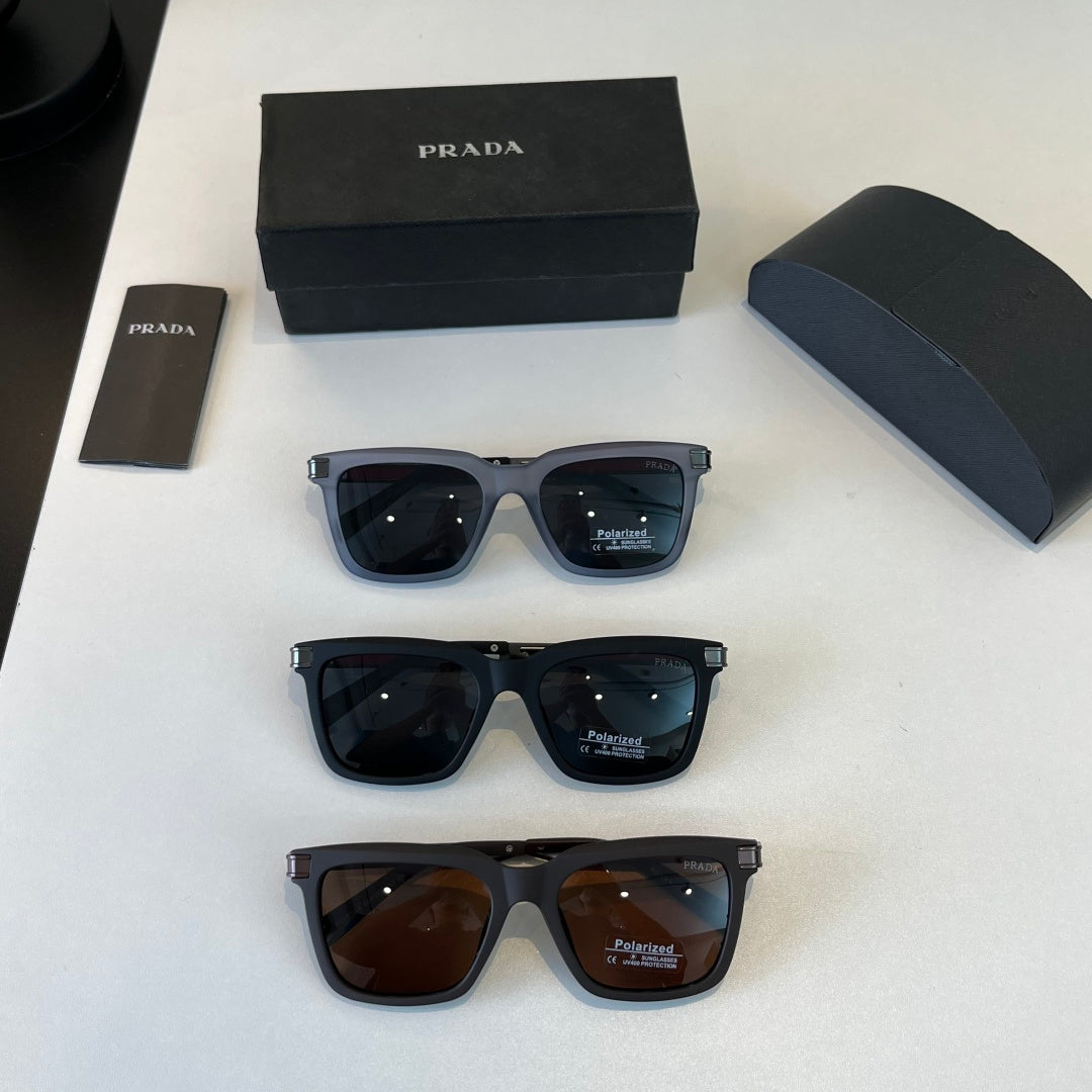 Prada Fashion Black Lens Sunglasses for Men - 449300 - detail image 12