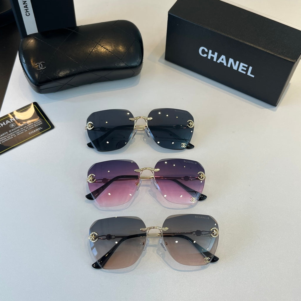 Chanel Fashion Silver Lens Sunglasses for Men & Women - 358105 - detail image 10