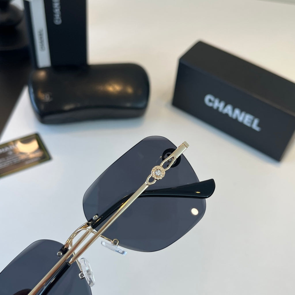 Chanel Fashion Silver Lens Sunglasses for Men & Women - 358105 - detail image 7