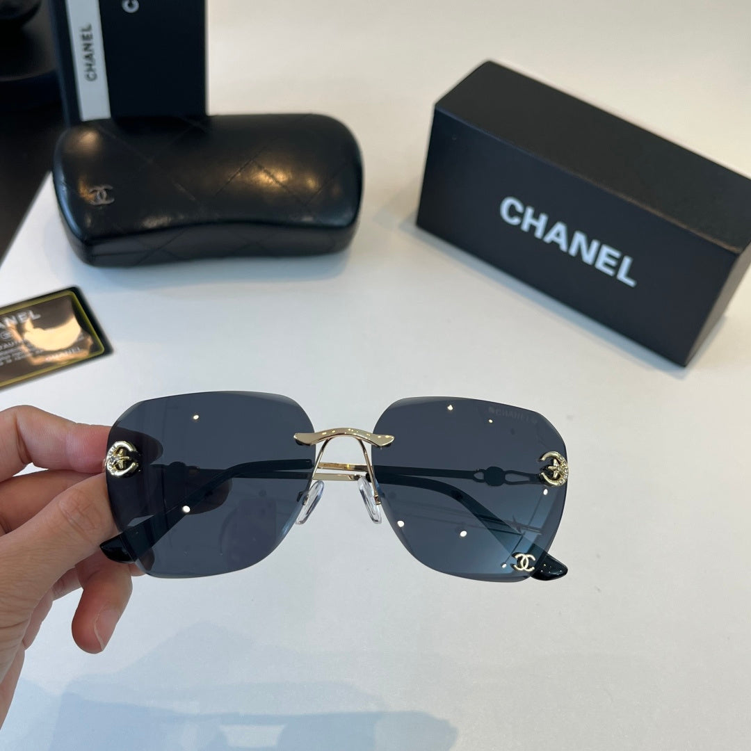 Chanel Fashion Silver Lens Sunglasses for Men & Women - 358105 - detail image 5