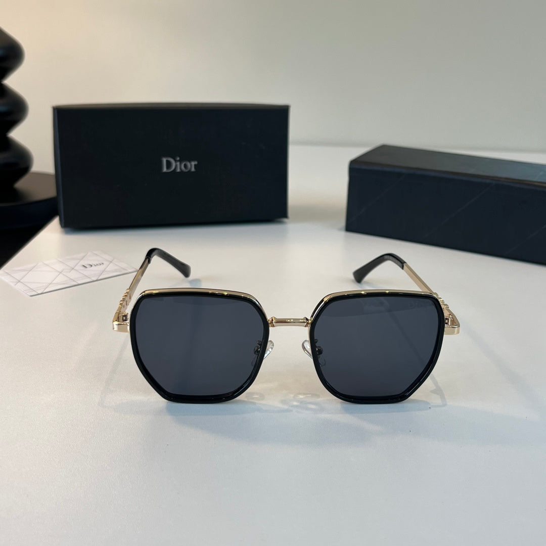 Dior Fashion Black Lens Sunglasses for Men & Women - detail image 2
