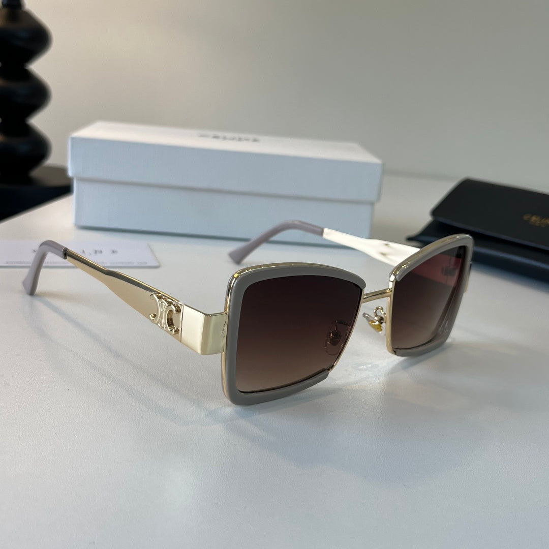 Celine Fashion Silver Lens Sunglasses for Men & Women - 465492