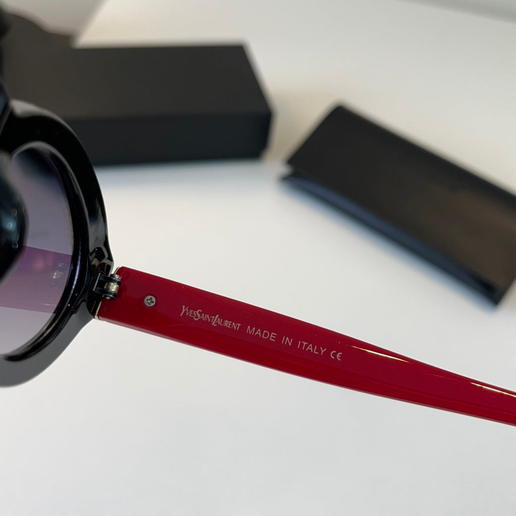 Saint Laurent Cat-Eye Silver Lens Sunglasses for Men & Women - 431896 - detail image 9