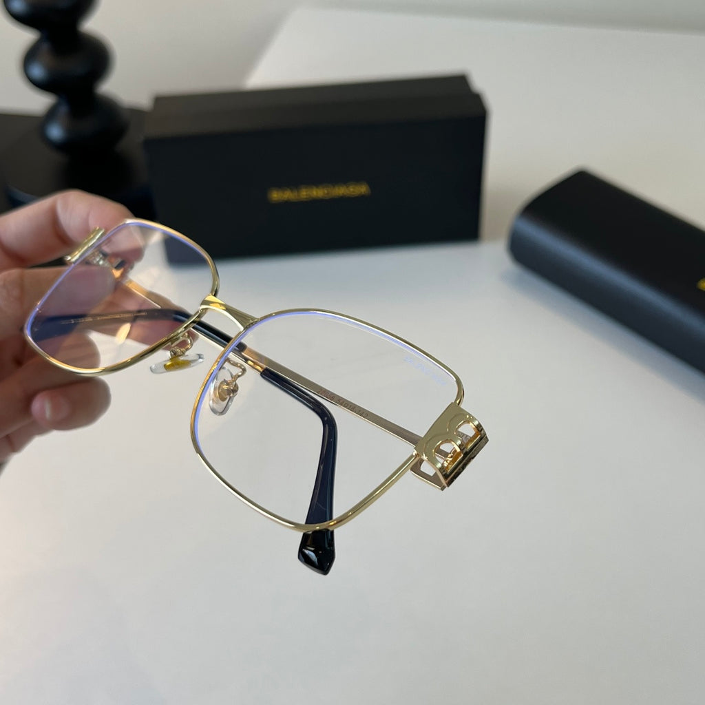 Balenciaga Rectangular Silver Lens Sunglasses for Men & Women - 358635 - detail image 6