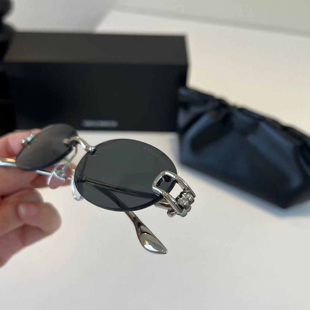 Gentle Monster Fashion Silver Lens Sunglasses for Men & Women - detail image 6