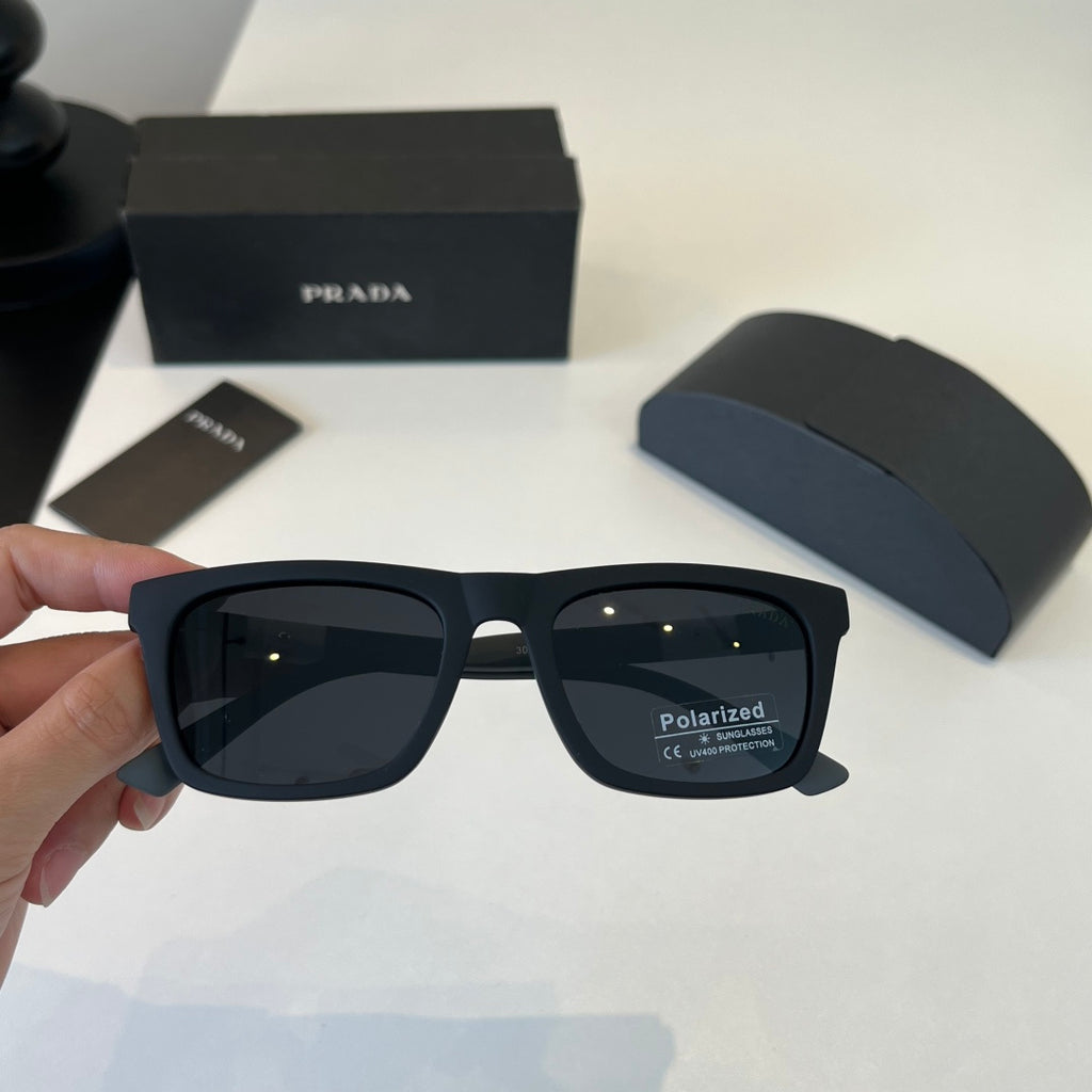 Prada Fashion Black Lens Sunglasses for Men - 487143 - detail image 5