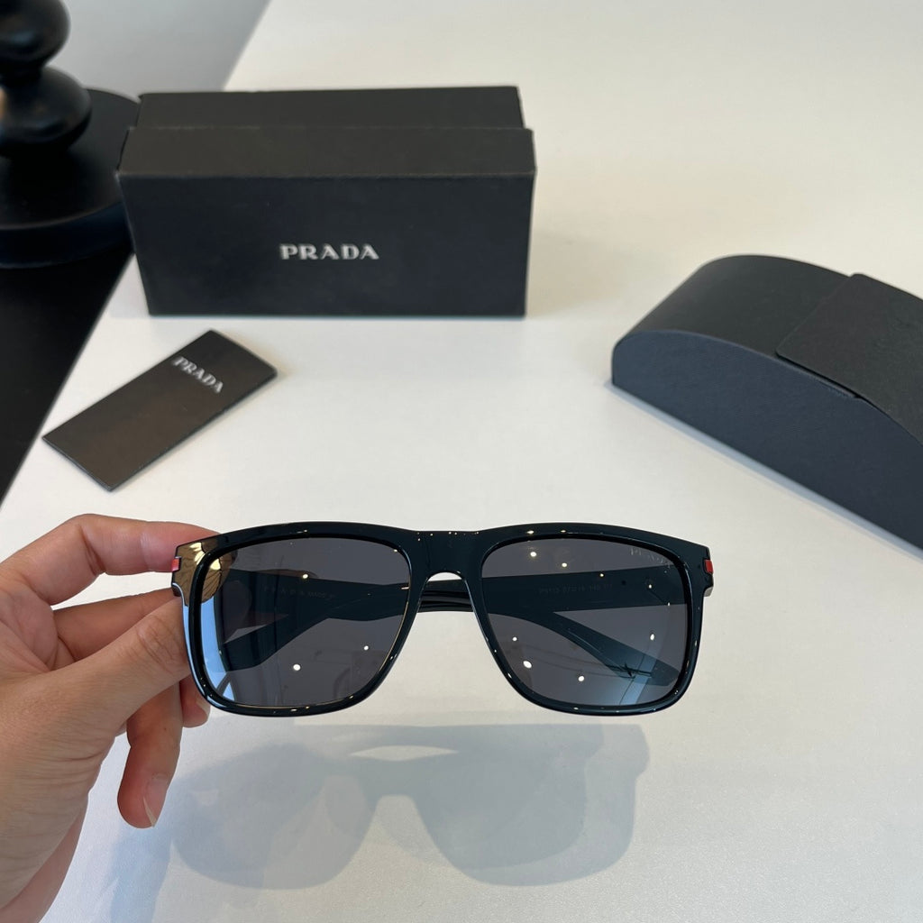 Prada Fashion Black Lens Sunglasses for Men - 415797 - detail image 5
