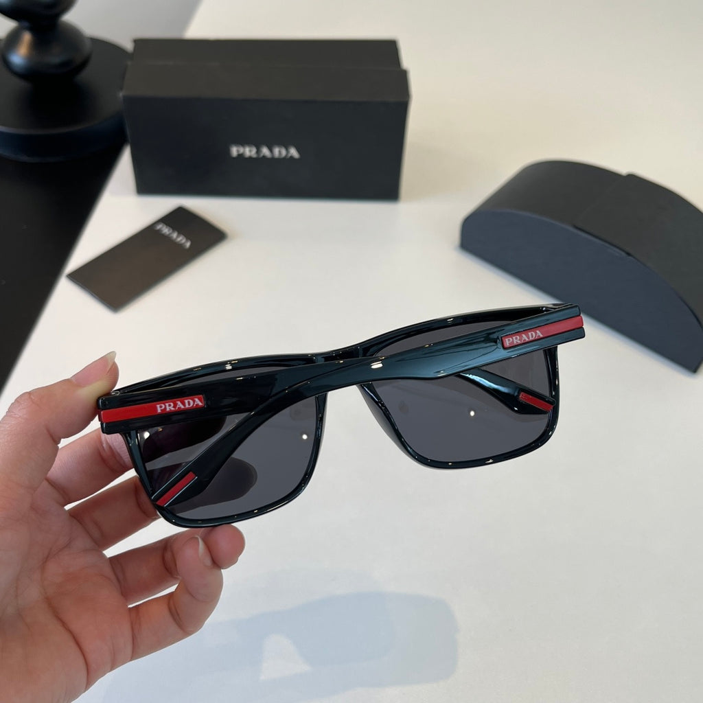 Prada Fashion Black Lens Sunglasses for Men - 415797 - detail image 8