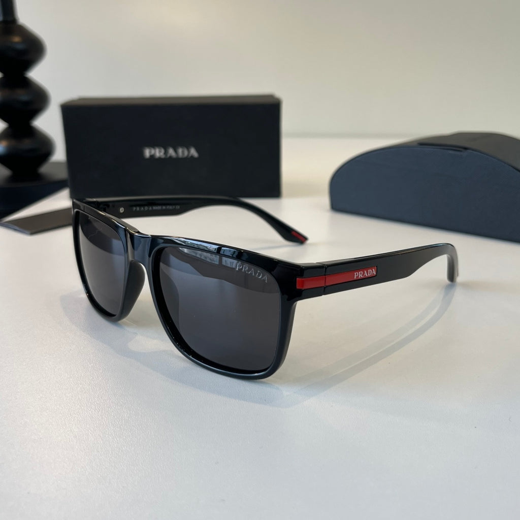 Prada Fashion Black Lens Sunglasses for Men - 415797 - detail image 3