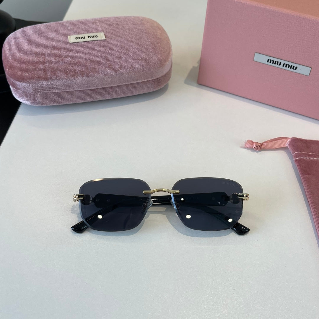 Miu Miu Fashion Silver Lens Sunglasses for Men & Women - 416219 - detail image 4